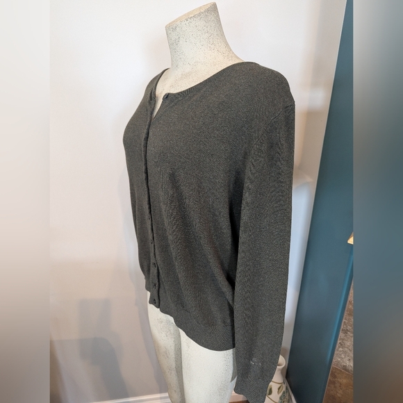 Women's Super Soft Long sleeve Cardigan Green H&M Size XXL - Picture 5 of 14